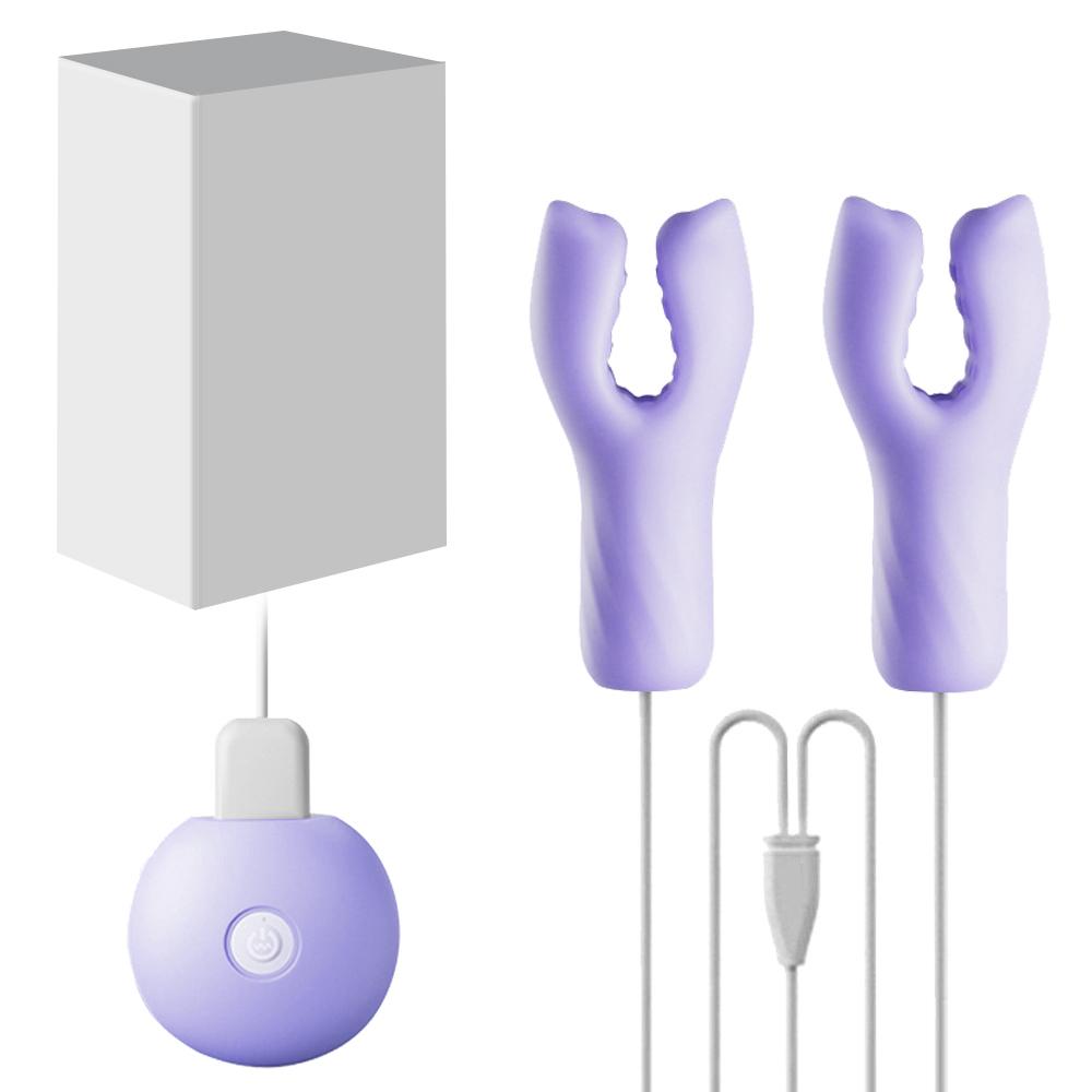 Sex Toys for Women Nipple Vibrator Clamp Breast Massage Nipple Stimulation Licking Clamp Enhancer Couples Female Adult Supplies