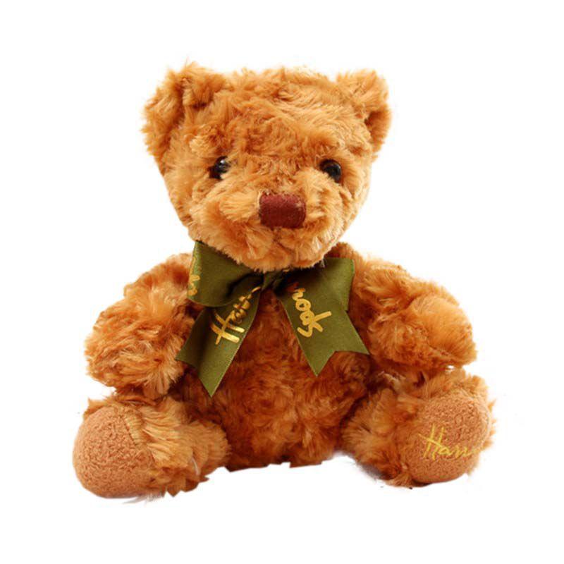 Adorable 20cm Teddy Bear Doll Plush Toy Pillow For Baby Birthday Christmas Gift