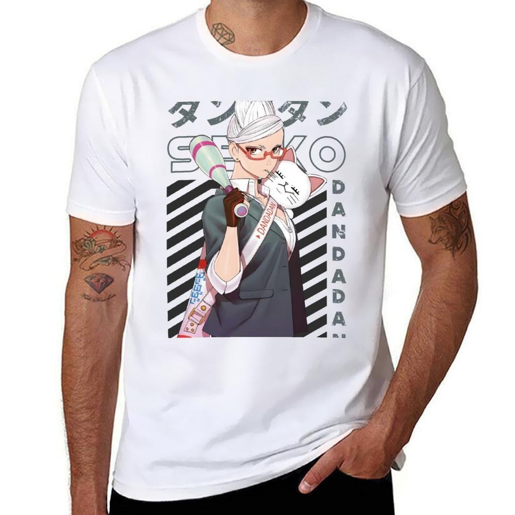 Seiko Ayame Dandadan Tshirt Modern Style Print Tshirt