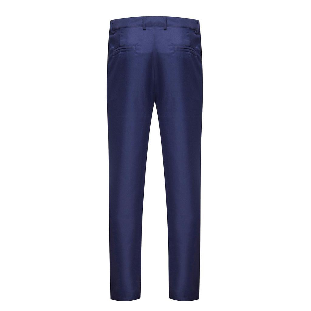 Men's Slim Straight Korean Fashion Business Casual Trousers - Solid Color
