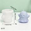 Diy Halloween Ghost Candle Silicone Mold Aromatherapy Candle Plaster Handmade Soap Mould Halloween Decoration