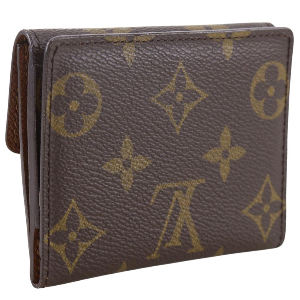 LOUIS VUITTON Ludlow Coin Purse M61927 Brown Monogram canvas unisex Used