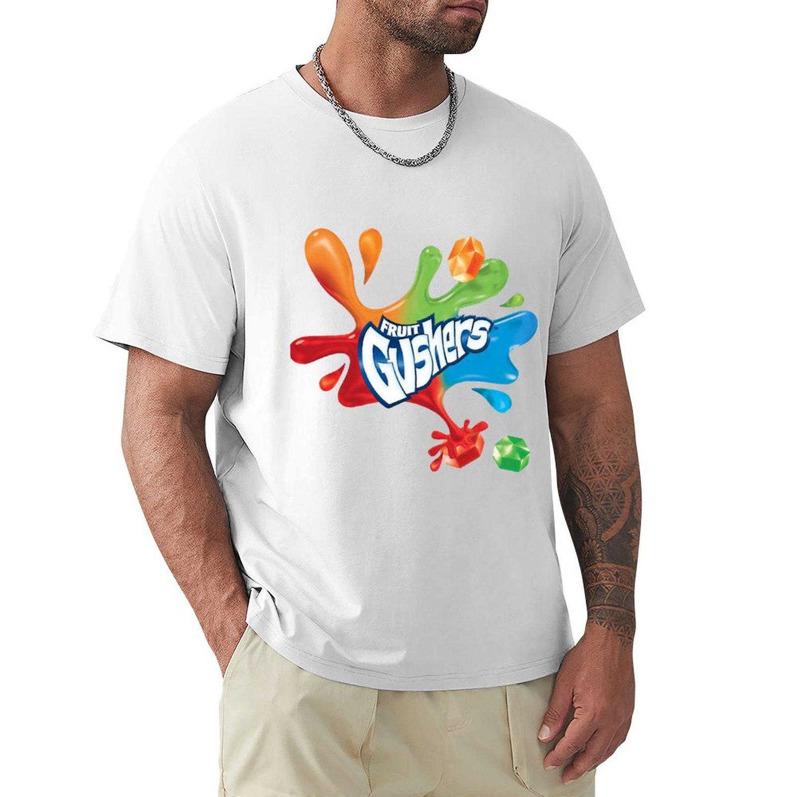 design fruits gum gushers TShirt plus size clothes Man tshirt mens graphic tshirts S