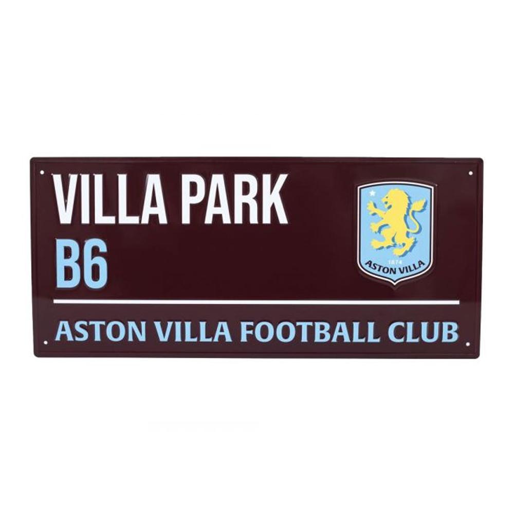 Aston Villa FC Villa Park Metal Street Sign