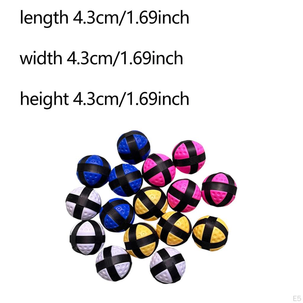 Golf Sticky Balls Game Accessories Indoor Outdoor Throwing Training Ball Lightweight Replacement