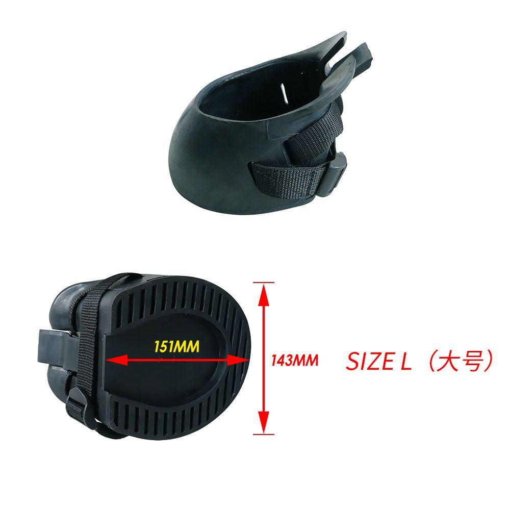 2 пары сапог-подков, конный спорт на открытом воздухе, верховая езда и конкур тренировочное оборудование 2 pairs- L чёрный