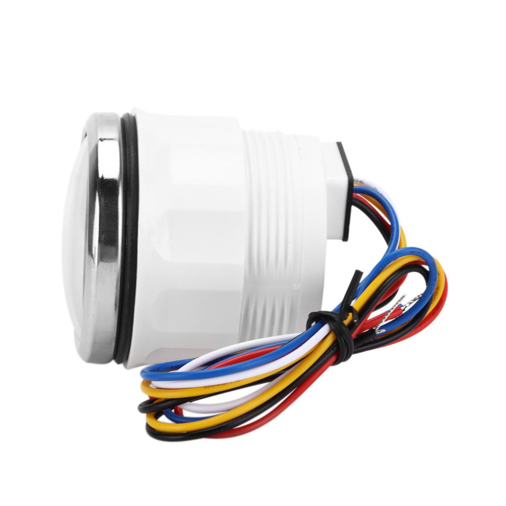 52mm Marine Pointer Tachometer Gauge Red Backlight   for Motorcycle Car Truck Boat Gasoline Engine 932V