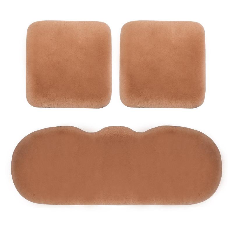 1Pc Thickened Winter Car Plush Seat Cushion, Warm Seat Cushion, Office Seat Cushion