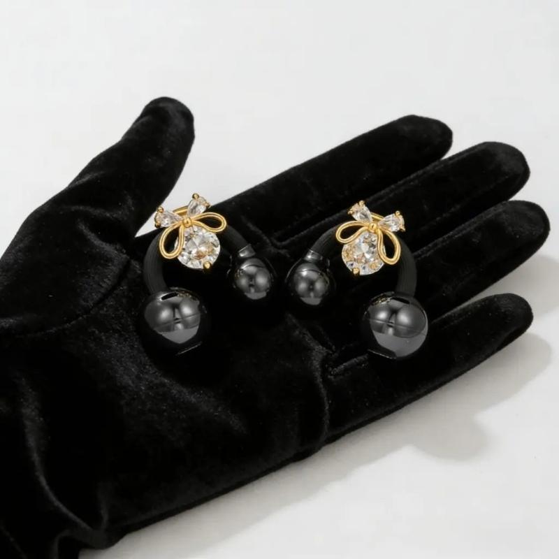 Elegant Alloy Earphone Charm For Freeclip 1 2 Earbud Ear Clip With Sparkling Zirconia Stone Accent Securely Fit