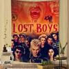 Lost Boys 1987 Movie Anime Tapestry Hippie Flower Wall Carpets Dorm Decor Cheap Hippie Wall Hanging