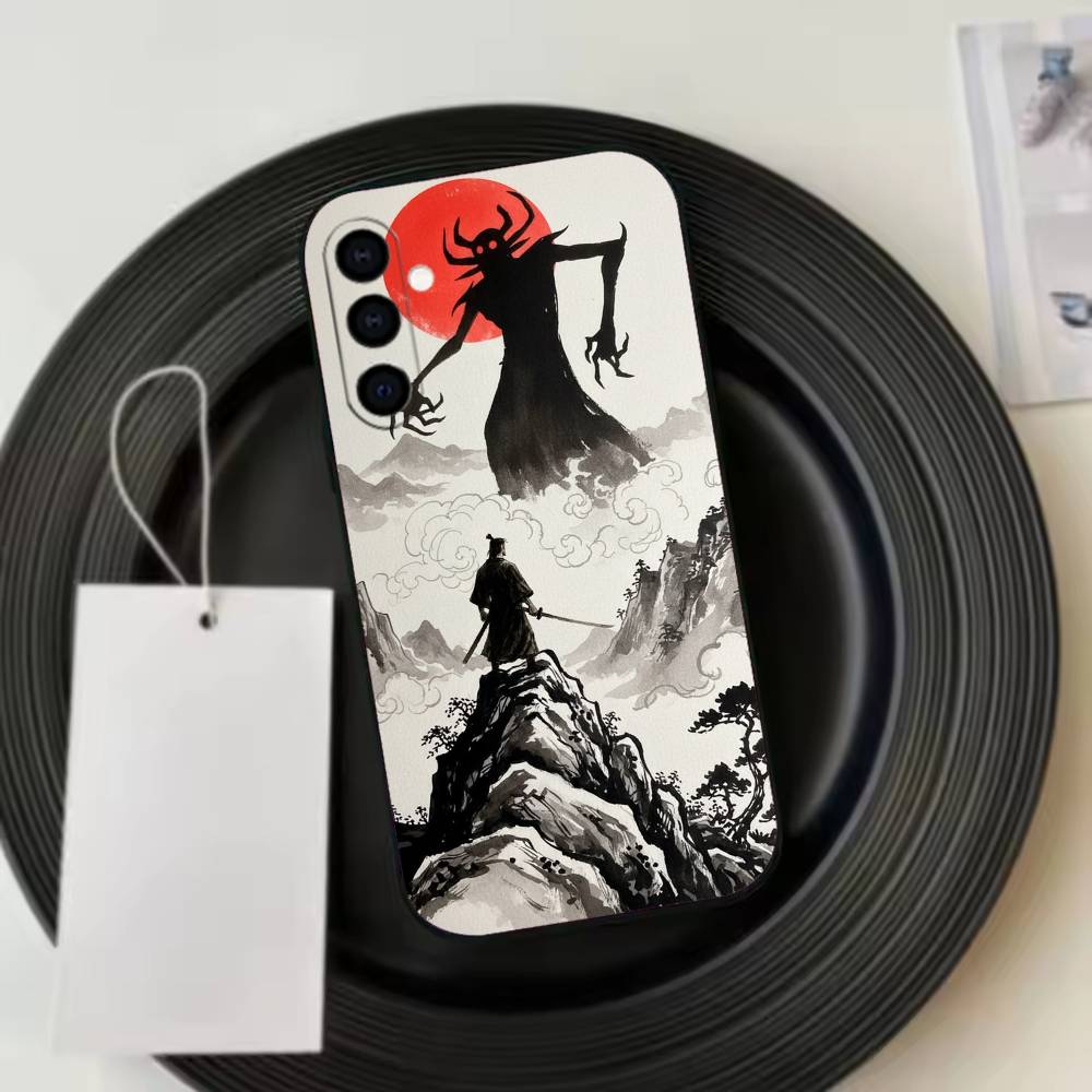 Japanischer Bushido Samurai Japan Handyhülle Für Samsung Galaxy A73,A72,A71,A70,A53,A52,A51,Andere Weiche Schwarze Hülle