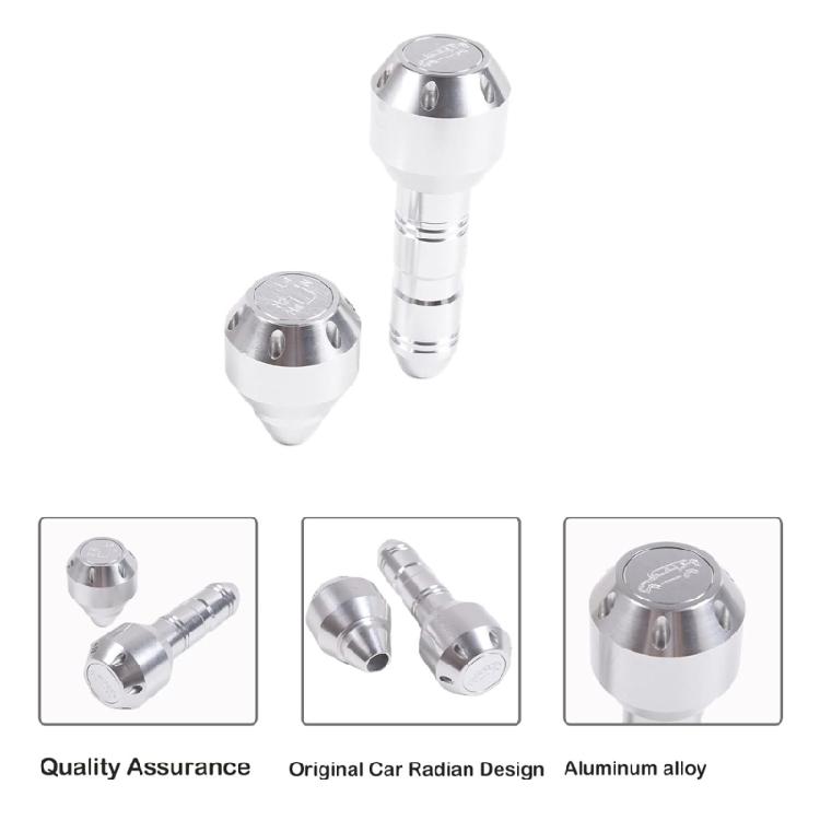 Gear Lever Metal Rod Gear Lever Handle Metal Gear Knob Car Spare for Car 07-21