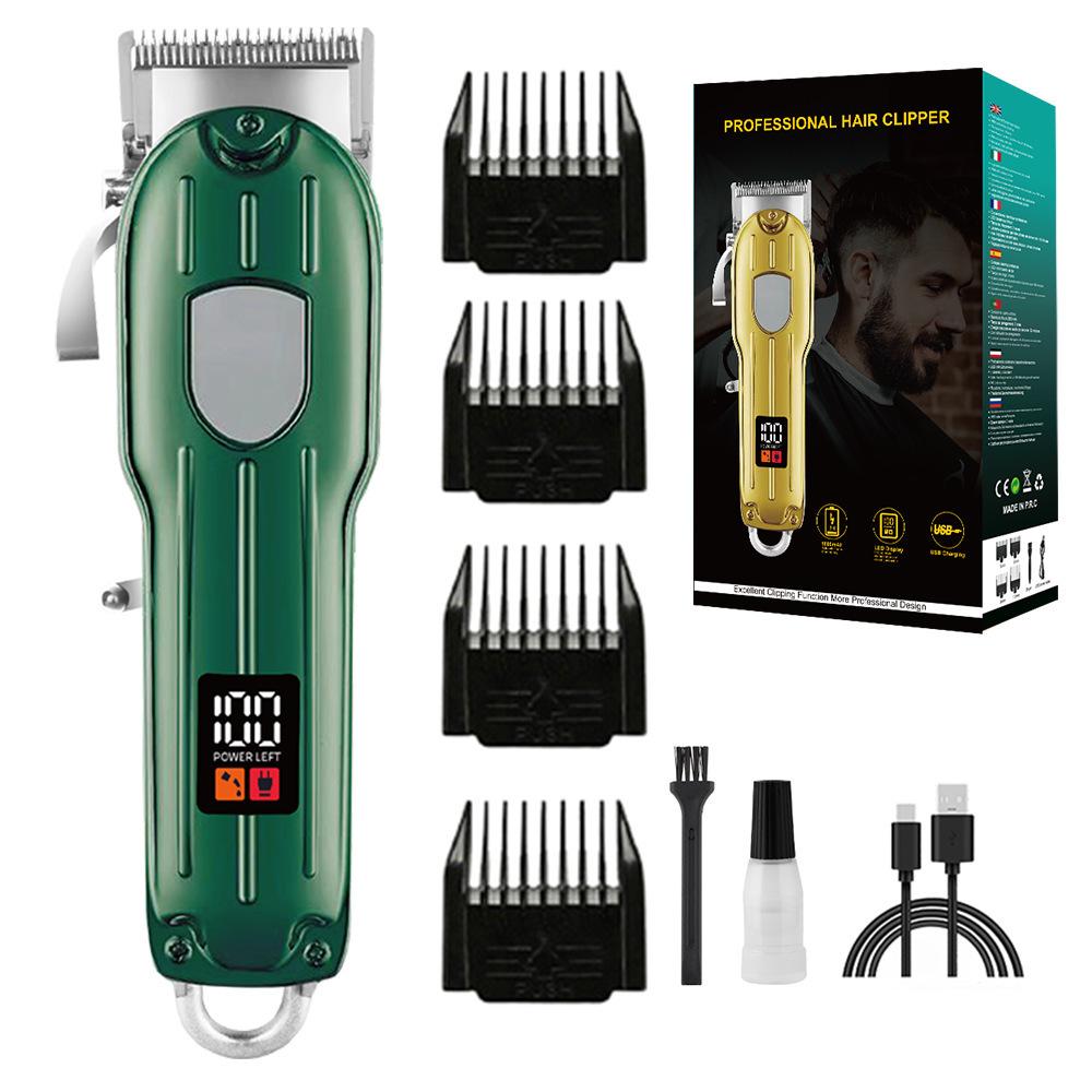 Professional Electric Hair Clipper & Trimmer for Barbers with Bald Head Shaver