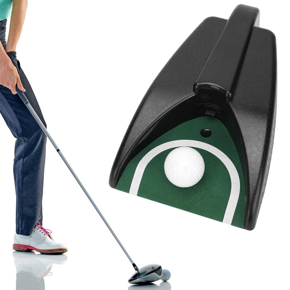 Golf Automatic Putting Cup Return Machine Device Electric Gravity Sensor Golf Ball Training Aids