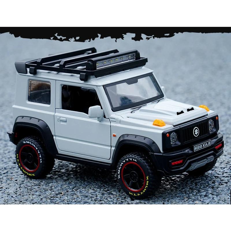 1/18 SUZUKI Jimny Alloy Car Model Diecasts Metal Toy Off-Road Vehicles Car Model High Simulation Collection Childrens Toys Gift
