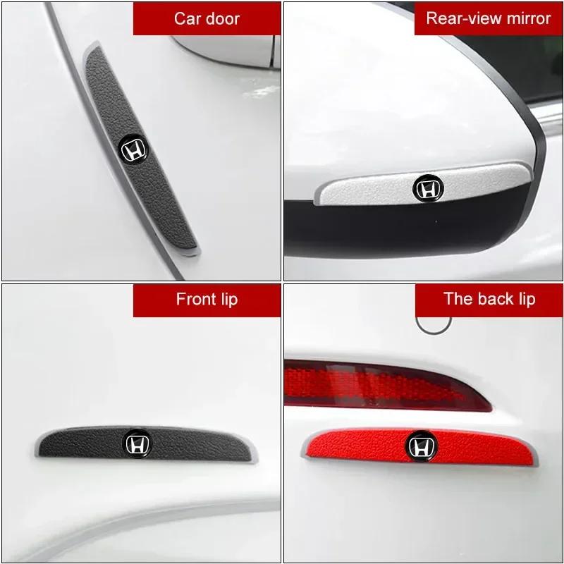 2025 Caldo 4 Pezzi Striscia Anti-Collisione Portiera Auto Adesivo Protettivo Specchietto Retrovisore Per Honda Civic Fit City Cry Accord CB500 Cb650r