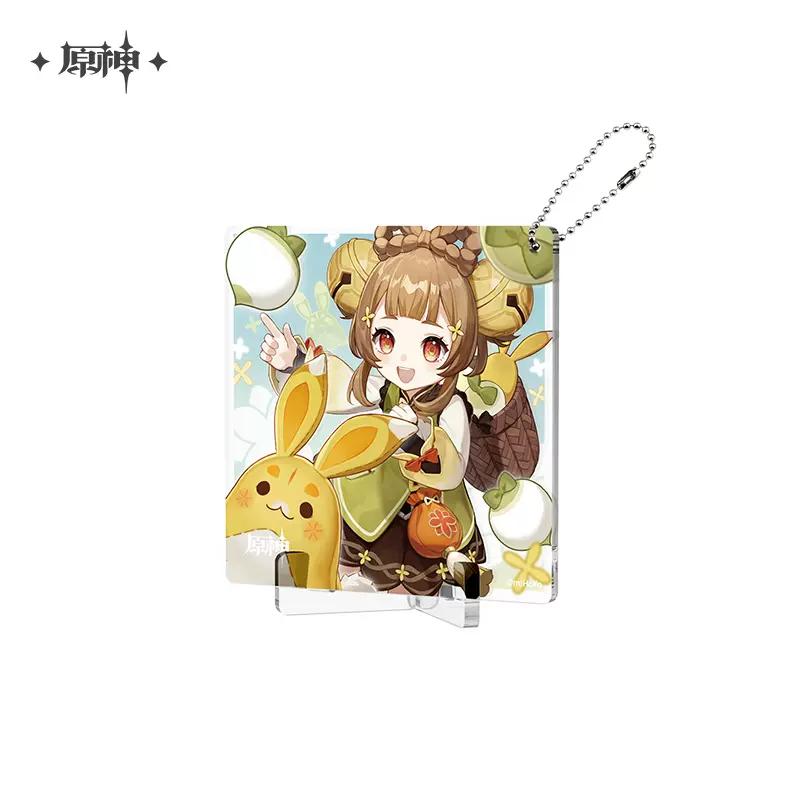 Sunsyea Genshin Impact Official Merch miHoYo Original Authentic Birthday Series Coaster Keychain Stand Wanderer Alhaitham