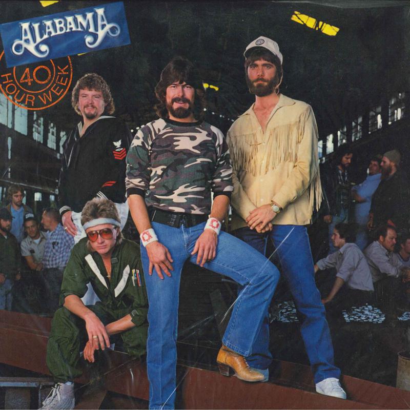 

LP Record ALABAMA - 40 Hour Week AHL15339 RCA 1985 US Country Used