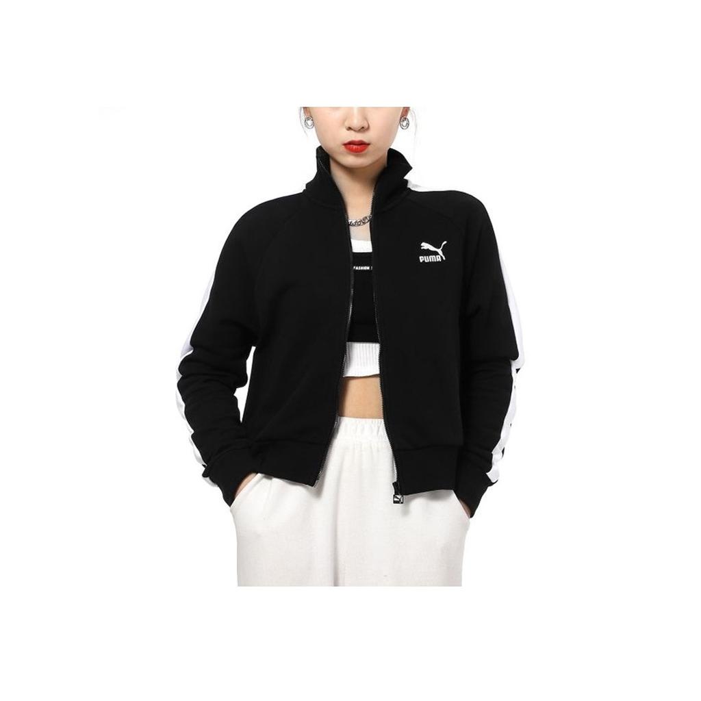 Puma Ikonická T7 Track Jacket Dámské bundy Černá 531411-01