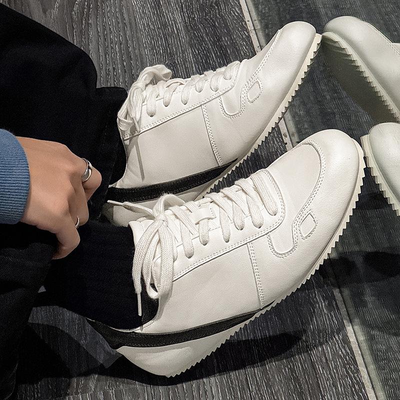 Spring new casual style color matching board shoes thin-soled sports and leisure board shoes U