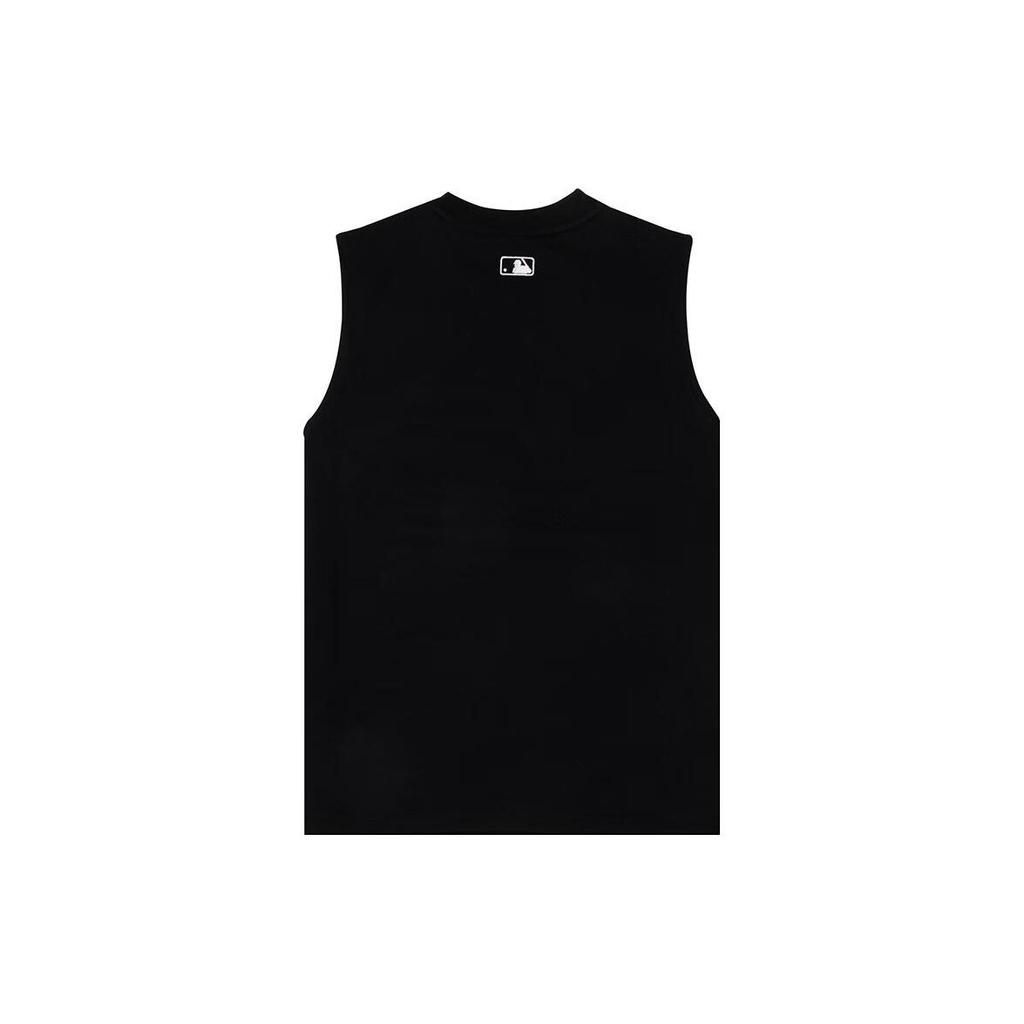 MLB New York Yankees Embroidered Logo Loose Sports Casual Fashion Breathable Sleeveless Summer Lightweight Vest Unisex Vest Black 3ATKB0133-50BKS