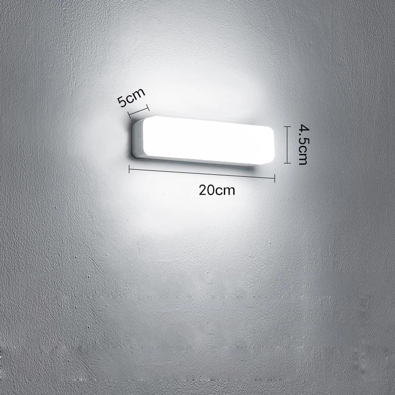 Modern LED Wall Light Bathroom 13W/18W Wall Lamp Bathroom Lights Toilet Mirror Line Lamp Bedroom Make Up light Warm/Cold White