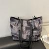 Fashion Trend Shoulder Bag Women's 2025 New Personalized Printing Large-capacity Tote Bag Simple Underarm Bag