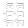 100PCS Cow Shaped Paper Clips with Storage Box Iron Wire Paper Clips Cute Paper Clips  Office Home