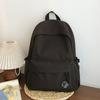 Schoolbag1011 new junior high school students ins Korean version of college students large capacity simple versatile backpack backpack
