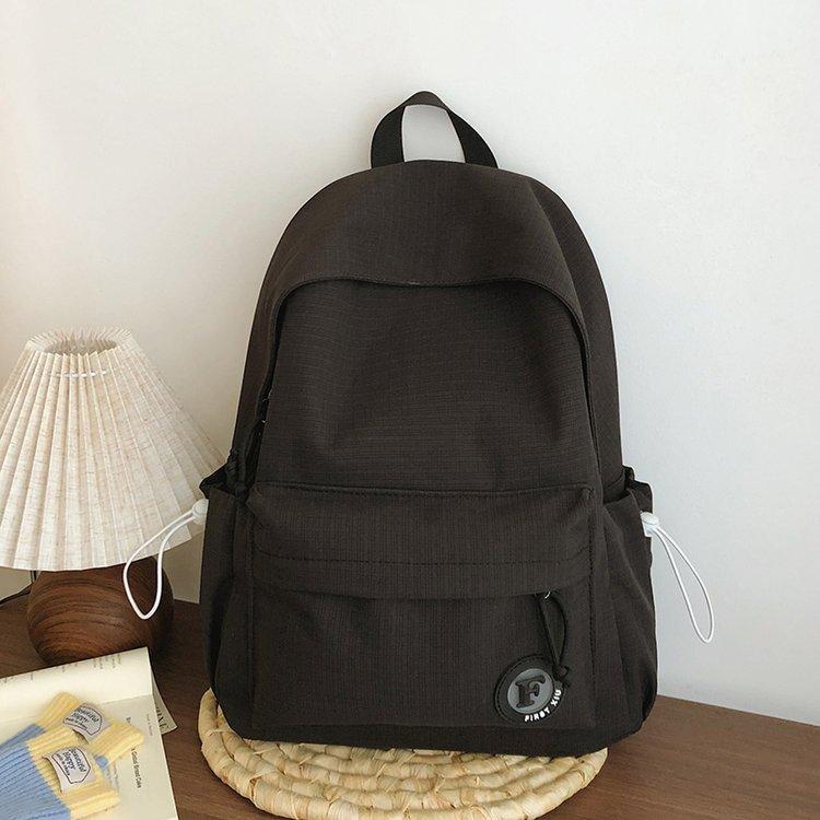 Schoolbag1011 new junior high school students ins Korean version of college students large capacity simple versatile backpack backpack