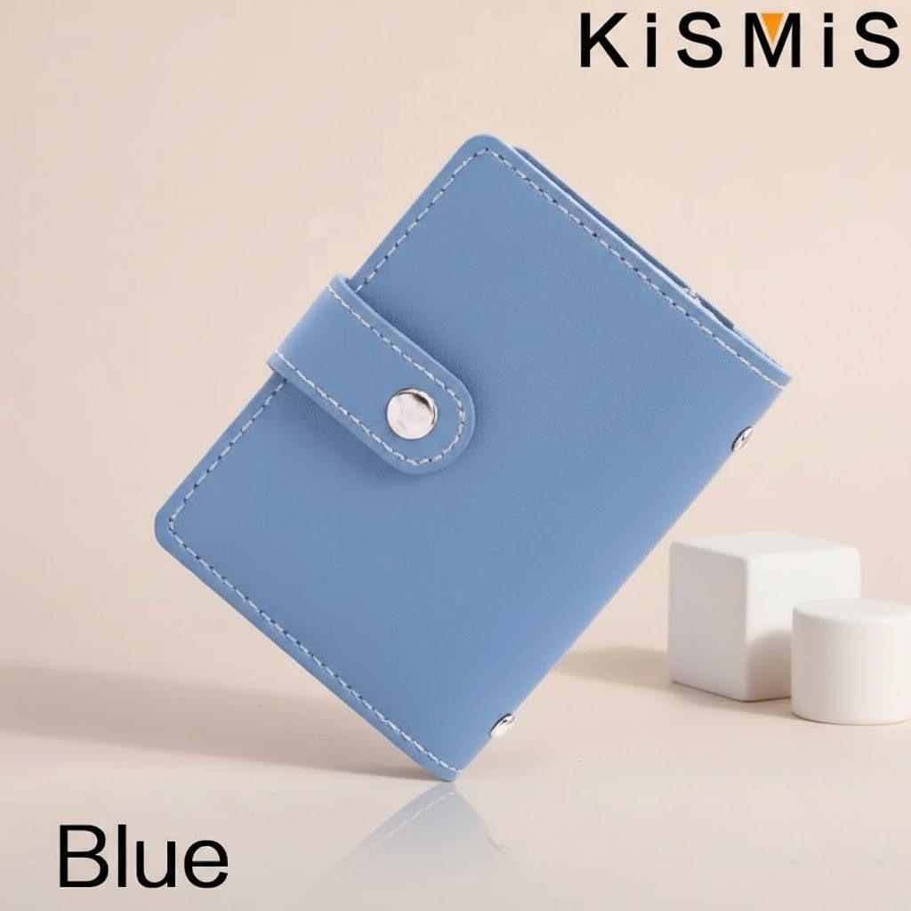 Slim Minimalist PU Leather Card Holder 26 Card Slots Organizer Wallet Compact Stylish Accessory Men Women