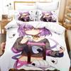 Hololive Neko Mata Okayu Bedding Set Single Twin Full Queen King Size Bed Set Aldult Kid Bedroom Duvetcover Sets 3D Anime