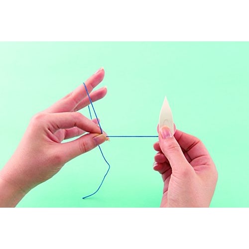 Clover Tatting Lace Tools Tatting Shuttle/Bobbin Brown 57-738