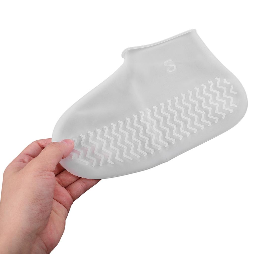 Silicone Rain Proof Shoe Covers for Outdoor Use Waterproof Anti-Slip Shoe Protector Dust Mud Splash Protection Foldable Easy