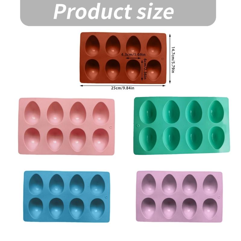 Efficient Nonstick Silicone Eggs Molds Pack Of 1/3 Baking Equipment Perfect For Baking Freezing And Crafting Projects