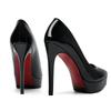 Women 10cm 12cm High Heels 2cm 3cm Platform Nightclub Pumps Lady Wedding Party Stiletto Heels Red Bottom Catwalk Nude Shoes