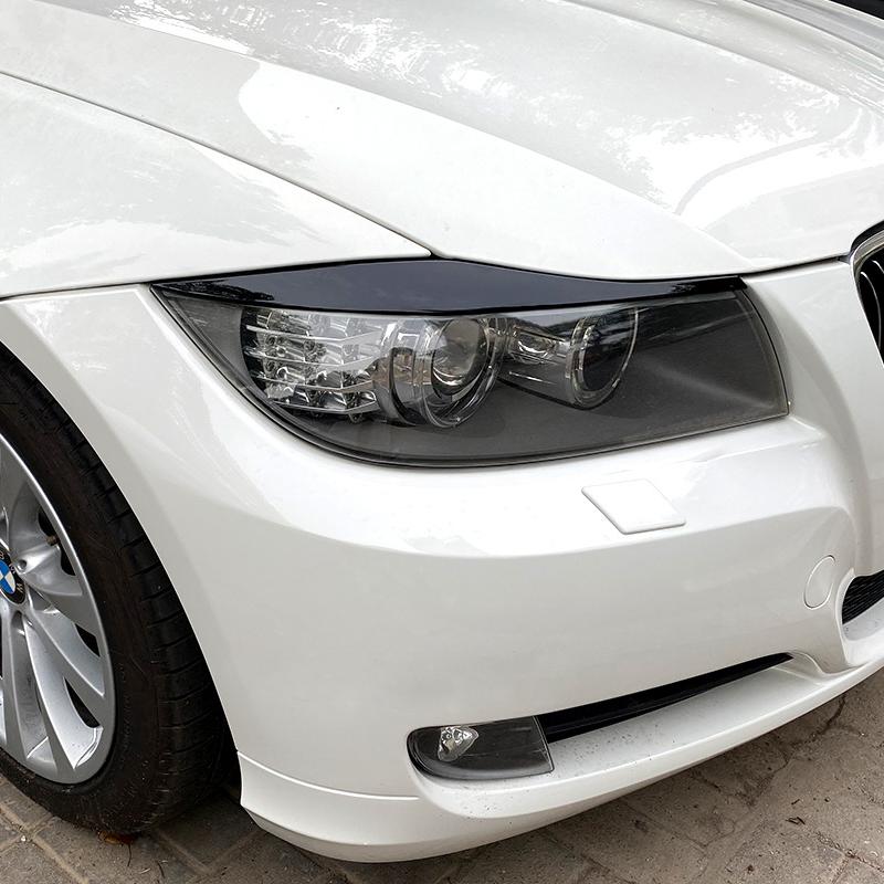Для BMW Аксесуари 3 серії E90 E91 320i 330i Фара Брови Повіки 2005 2006 2007 2008 2009 2010 2011 Седан / Touring
