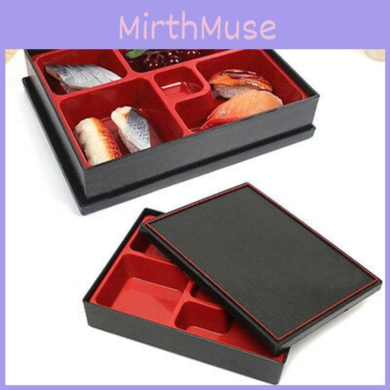 Κομψό Μπέντο Μποξ με Όψη Ξύλου σε Ιαπωνικό Στυλ, Ιδανικό για Επαγγελματικά Γεύματα και Γεύματα Γραφείου