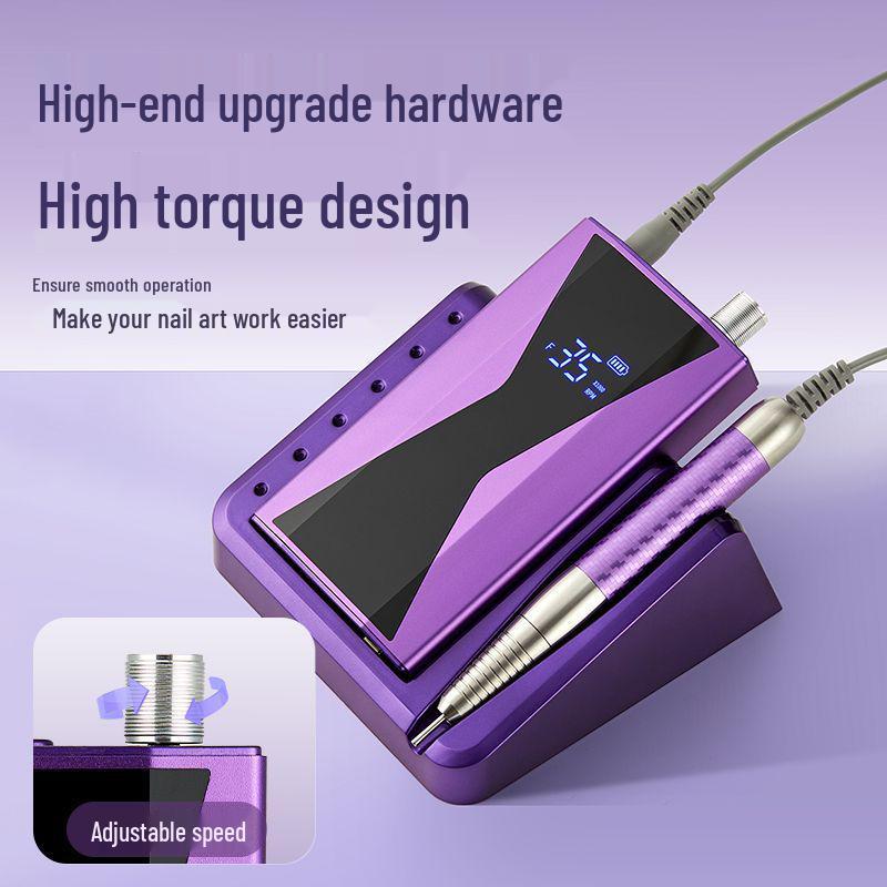 

Rechargeable Silent High-Speed Brushless Nail Grinder синий