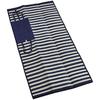 Alfombra - VERSA - Blue Stripes - Couleur: Bleu - Idéale Pour Pique-nique - Tissu Résistant