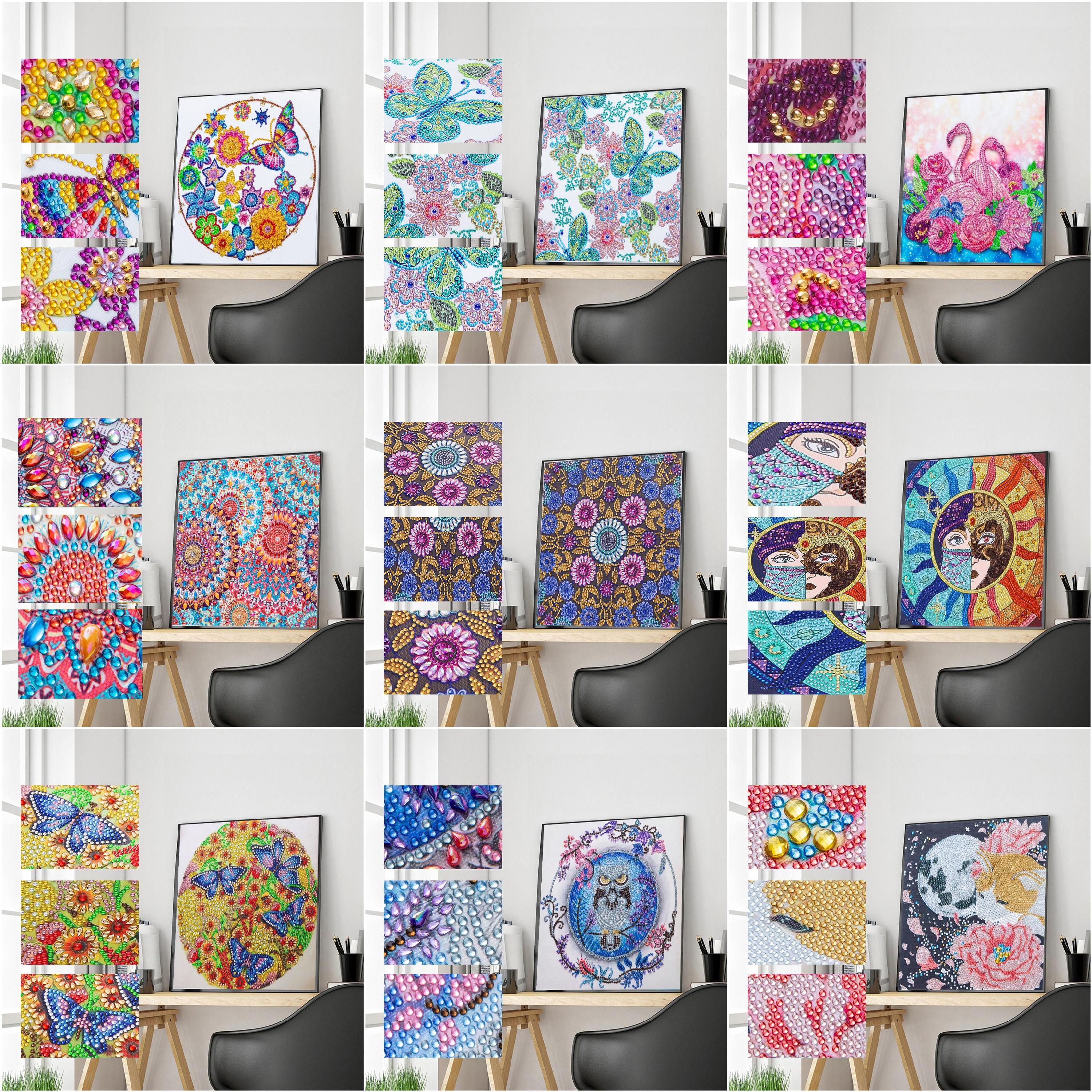 

5D Алмазная картина особой формы, Цветочный портрет, Наборы для вышивки крестом, Алмазная вышивка, Мозаика с изображением животных, Домашний декор