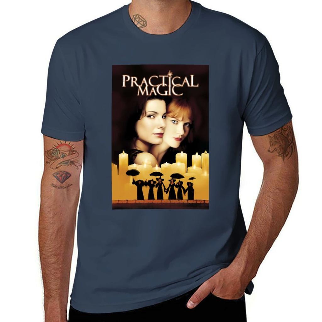 Unisex Wounisex Practical Magic Christmas Holiday Tshirt Gym Wear Breathable Short Sleeve Tee