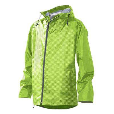 [Makku] Regenjacke AS-900, Wasserdichte Leichte Outdoor-Regenbekleidung, Hellgrün, Größe M
