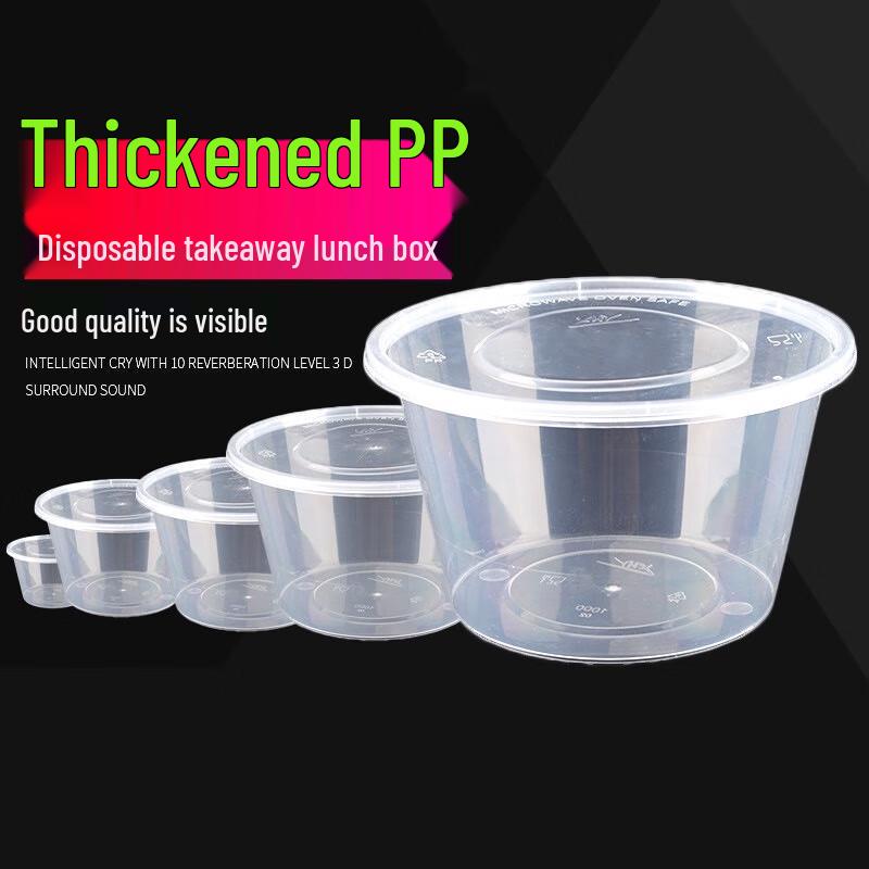 MOLUONA Disposable Food Containers with Lids