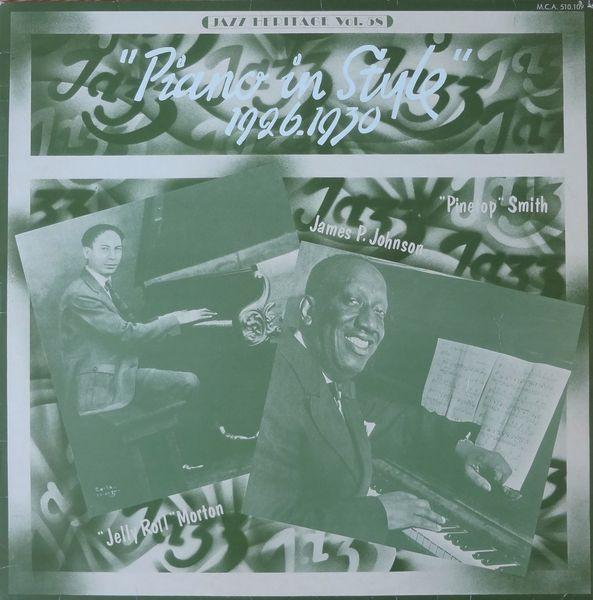 

Виниловая пластинка JELLY ROLL MORTON JAMES PRICE JOH Пианино в стиле 19261930 MCA510109 MCA Records 1974 Франция Джаз Б/у