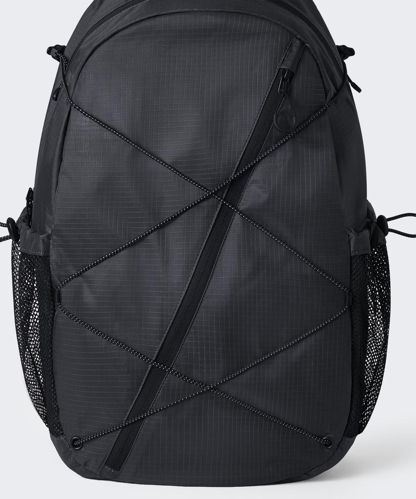 Musinsa Standard [City Leisure] Ripstop String Hiking Backpack [Black]