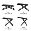 Folding Metal Guitar Pedal & Footrest Stand for Folk and Classical Instruments