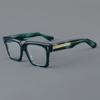 Top Qualität Herren Retro Quadratische Brillenfassung Designer Acetat Optische Brille Lesebrille Presbyopie Brille
