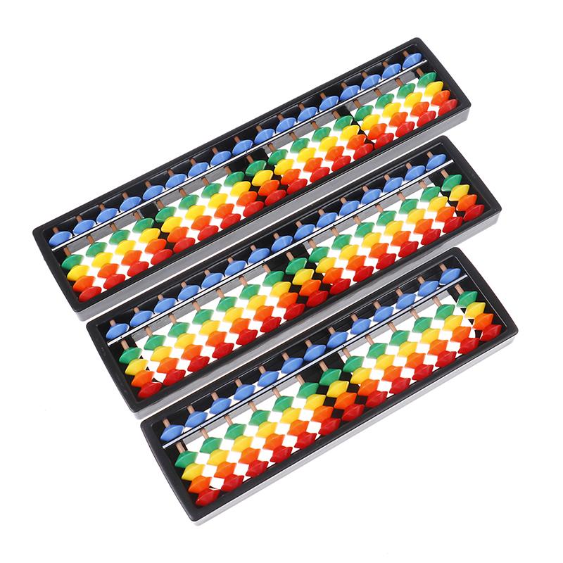 Tragbarer 13/15/17 Spalten Abakus Arithmetik Soroban Schulmathematik Lernwerkzeug