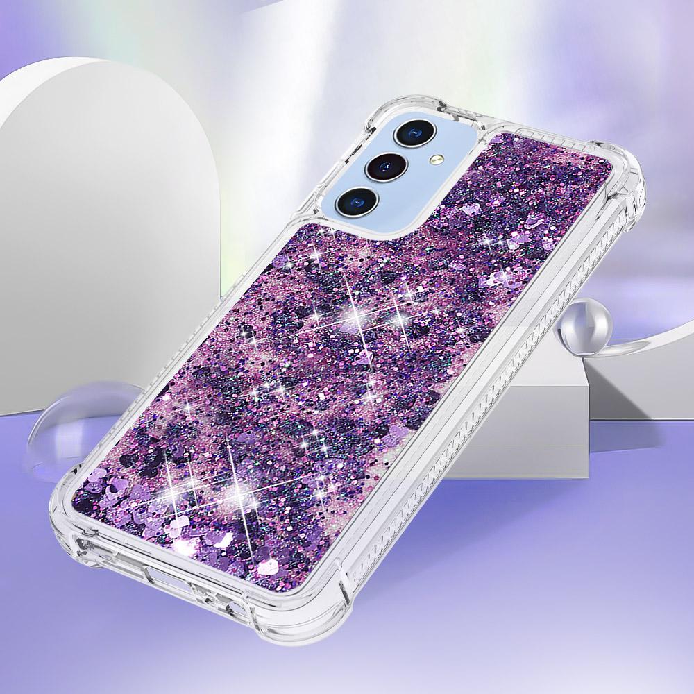 Glitter Liquid Quicksand Phone Case For Samsung Galaxy A06 A16 A26 A36 A56 A15 A35 A55 A14 A24 A34 A54 A13 A33 A53 A73 A52 Cover